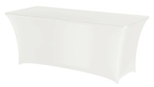 Tischhusse, rechteckig, HENDI, 810934, Weiß, 1200x760x(H)730mm