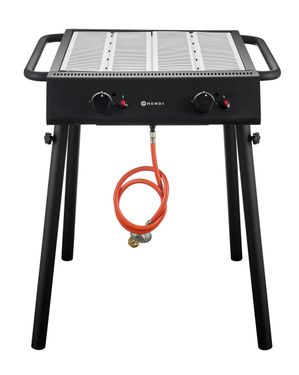 Xantos Black Gaasigrill, HENDI, Must, 9,5kW, 770x710x(H)870mm
