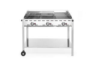Green fire 3 põletiga, HENDI, Profi Line, 17,4kW, 1078x612x(H)825mm