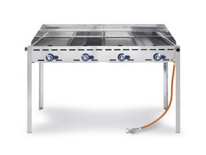 Green Fire 4 põletiga, HENDI, Profi Line, 22kW, 1400x612x(H)825mm