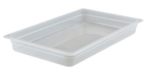 Konteineris GN 1/1 iš skaidraus polipropileno, Cambro, GN 1/1, 13L, Permatomas, 325x530x(H)100mm