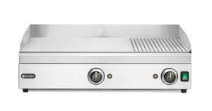 Griddle 1/3 ribbed, HENDI, Kitchen Line, 220-240V/3500W, 697x474x(H)241mm