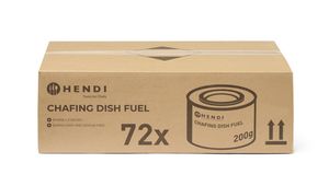 Lata de combustible para chafing dish, HENDI, 72 uds
