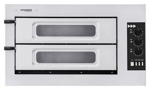 Pec na pizzu Basic 2/50 vetro, Prismafood, 400V/6000W, 915x621x(H)527mm