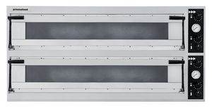 Tácy 66L Skleněná pec na pizzu, Prismafood, 400V/20400W, 1500x1080x(H)745mm
