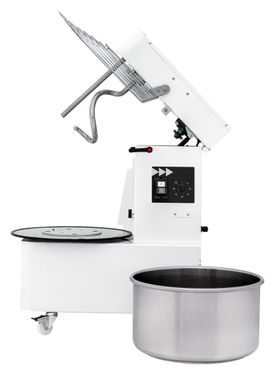 Spiraalne taignasegamismasin eemaldatava taignasegamisanumaga - 20 L, Prismafood, 56 kg/h, 22L, 400V/750W, 390x670x(H)735mm