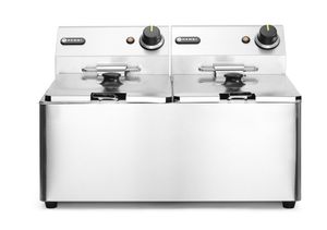 Gruzdintuvė Kitchen Line - 2x 8L, HENDI, Kitchen Line, 16L, 230V/7000W, 542x430x(H)351mm