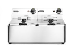 Gruzdintuvė Kitchen Line - 2x 6L, HENDI, Kitchen Line, 12L, 230V/6600W, 550x430x(H)305mm