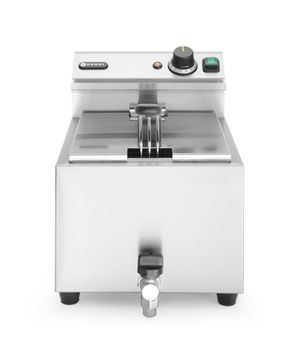 Gruzdintuvė Profi Line su išleidimo čiaupu, 8 l, HENDI, Profi Line, 8L, Šviesiai pilkas, 230V/3500W, 305x515x(H)354mm