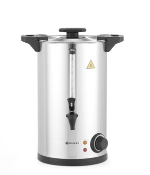 Karsto dzērienu vārāmais katls ar vienu sieniņu, HENDI, ≈ 65 tases 40 minūtēs., 10L, 230V/1500W, 340x315x(H)430mm