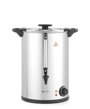 Karsto dzērienu vārāmais katls ar vienu sieniņu, HENDI, ≈ 130 tases 42 minūtēs., 20L, 230V/2500W, 415x382x(H)480mm