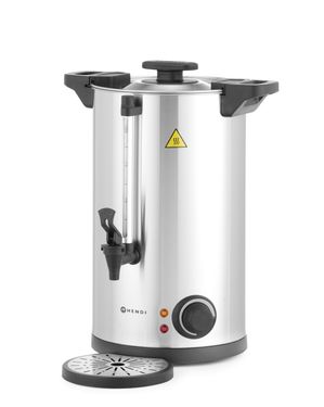 Karsto dzērienu vārāmais katls ar dubulto sieniņu, HENDI, ≈ 60 tases 40 minūtēs., 9L, 230V/1500W, 340x315x(H)430mm