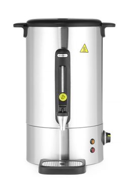 Kotol na horúce nápoje UNIQ, HENDI, designed by Robert Bronwasser, 16L, Strieborná, 220-240V/1650W, 357x380x(H)502mm