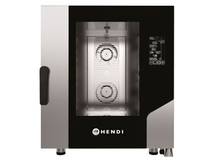 Horno de convección con vapor CONTACT 7x GN 1/1, HENDI, 400V/10400W, 730x849x(H)850mm