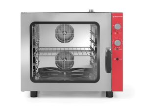 Konvekcinė krosnelė su drėkinimu, 6x GN 1/1, Revolution, 400V/7700W, 833x710x(H)710mm