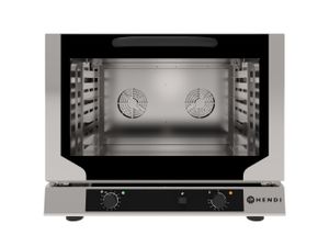 Horno de convección para panadería con humidificación 4x 600x400, HENDI, 230V/3400W, 783x755x(H)634mm