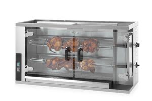 Plynový rotační gril na kuřata, HENDI, 1150x472x(H)605mm