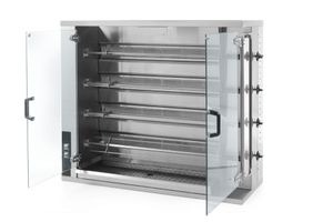 Plynový rožeň pro 16-20 kuřat, HENDI, 1150x472x(H)981mm