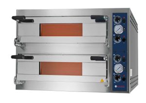 Pec na pizzu HENDI Smart 44 Plus - elektromechanicky ovládaná, HENDI, 2komorový, 935x900x(H)600mm