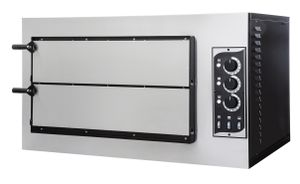 Pizza oven basic 2/50 vetro, HENDI, 400V/6000W, 915x621x(H)527mm
