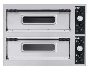Piec do pizzy Basic XL 44, HENDI, 2 komory, 400V/12000W, 1000x955x(H)745mm