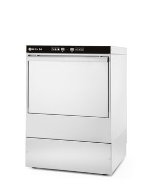 Zmywarka do naczyń 50x50 – sterowana elektronicznie, HENDI, 400V/6600W, 570x600x(H)830mm