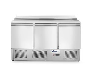 Saladette, dreitürig 380 L, Arktic, 230V/310W, 1390x702x(H)888mm