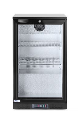Tagumine üheukseline baarikülmik, Arktic, 86L, Must, 230V/120W, 500x530x(H)865mm