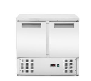 Refrigerated counter with 2 doors, Arktic, 146L, 220-240V/143W, 900x700x(H)850mm