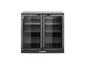 Tagumine baarikülmik topeltuksega, Arktic, 158L, Must, 230V/160W, 530x900x(H)870mm