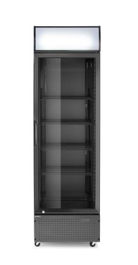 Ühe uksega tagumine baarikülmik taustvalgustusega paneeliga, Arktic, 254L, Must, 230V/250W, 605x578x(H)1980mm