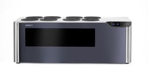 Chłodziarka do wina nastawna dwustrefowa, Cellar, Arktic, czarny, 220-240V/60W, 800x350x(H)293mm