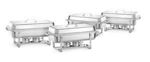 Conjunto de Chafing dish, HENDI, GN 1/1, 8,5L, 610x355x(H)297mm
