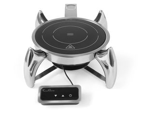 Calentador de inducción de 800 W, Fine Dine, Negro, 230V/800W, ⌀245x(H)80mm