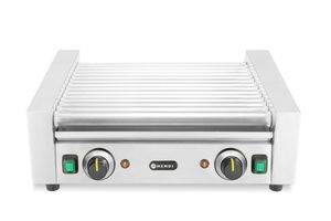 Podgrzewacz rolkowy do parówek dwustrefowy, HENDI, 14 rolek, 230V/1230W, 566x640x(H)192mm
