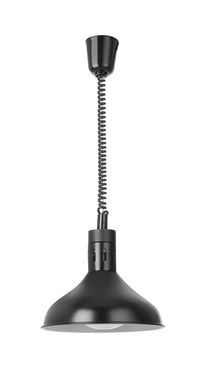 Kylančios ir besileidžiančios šilumos lempos, varpo formos, HENDI, Juodas, 230V/250W, ⌀295x(H)207mm