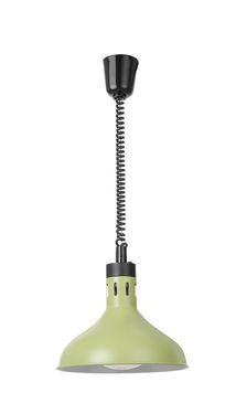 Kylančios ir besileidžiančios šilumos lempos, varpo formos, HENDI, Žalia, 230V/250W, ⌀295x(H)207mm