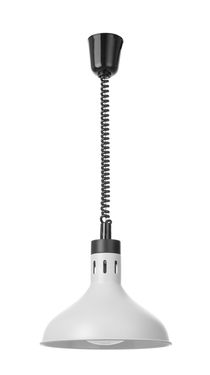 Kylančios ir besileidžiančios šilumos lempos, varpo formos, HENDI, Balta, 230V/250W, ⌀295x(H)207mm