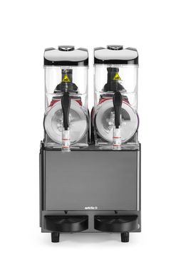 Slush machine, Arktic, 2 tanks, 24L, Black, 220-240V/710W, 415x507x(H)810mm