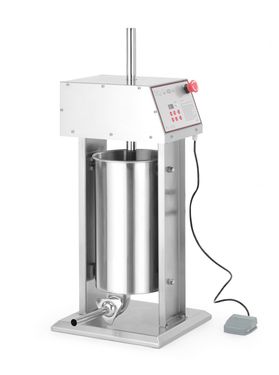Elektrická plnička na klobásy, 15 l, HENDI, 15L, 230V/60W, 450x350x(H)750mm