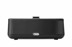 Chafing dish UNIQ, HENDI, designed by Robert Bronwasser, GN 1/1, Negro, 230V/700W, 607x402x(H)245mm