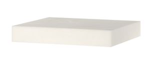 Hackblock HDPE, HENDI, Weiß, 500x400x(H)80mm