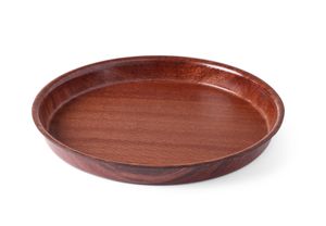 Vassoi da servizio wood form, HENDI, Mogano, ⌀320x(H)35mm