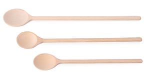 Cuchara de madera: juego de 3, varios tamaños, HENDI, 3 uds., (L)475mm