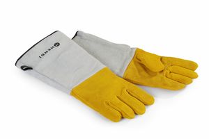 Guantes para barbacoa de piel resistente al calor - 2 uds, HENDI, 2 uds., (L)460mm