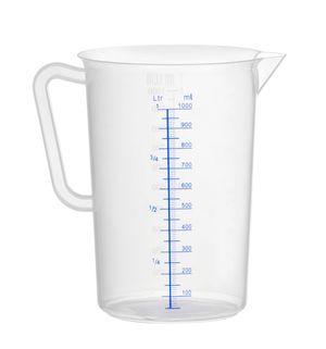 Jarra medidora de polipropileno, HENDI, Kitchen Line, 1L, ⌀110x(H)170mm