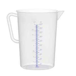 Jarra medidora de polipropileno, HENDI, Kitchen Line, 2L, ⌀140x(H)215mm