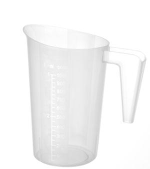 Jarra medidora apilable, HENDI, Budget Line, 1L, ⌀124x(H)170mm