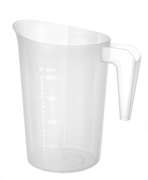 Jarra medidora apilable, HENDI, Budget Line, 2L, ⌀160x(H)205mm
