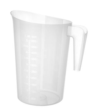 Jarra medidora apilable, HENDI, Budget Line, 5L, ⌀210x(H)270mm
